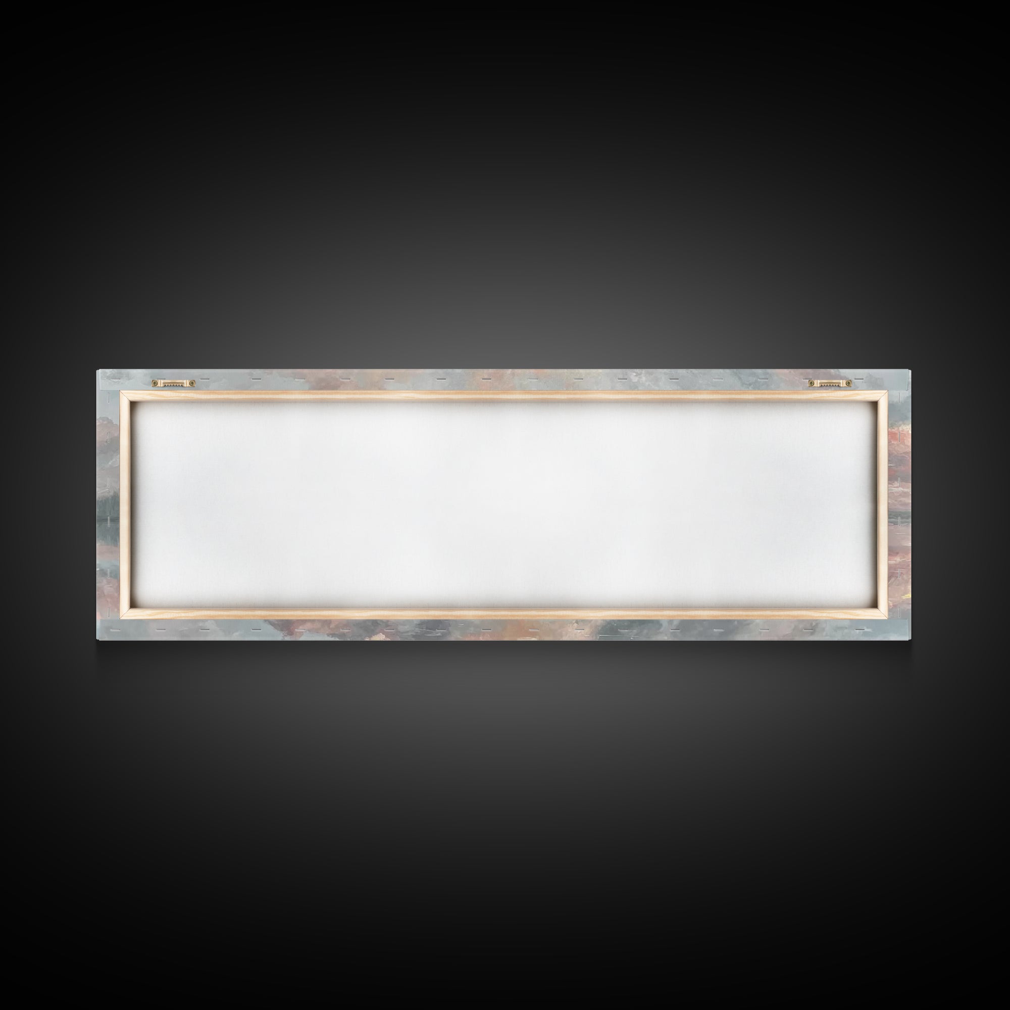 Heavenly Sky Promise – Framed Canvas Print – Christian Art Print – Panoramic Painting – Christian Wall Art – Christian Gift – Christmas Art