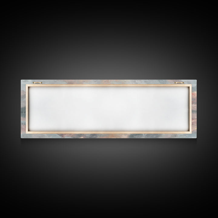 Heavenly Sky Promise – Framed Canvas Print – Christian Art Print – Panoramic Painting – Christian Wall Art – Christian Gift – Christmas Art