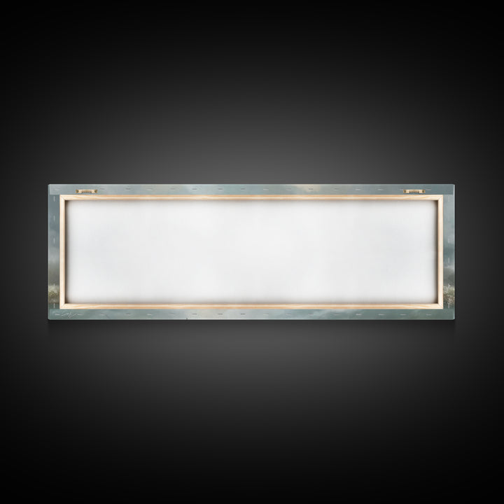 Light Of Redemption, Framed Canvas Print, Christian Painting, Panoramic Wall Art, Christian Art Canvas, Jesus Painting, Christian Decor