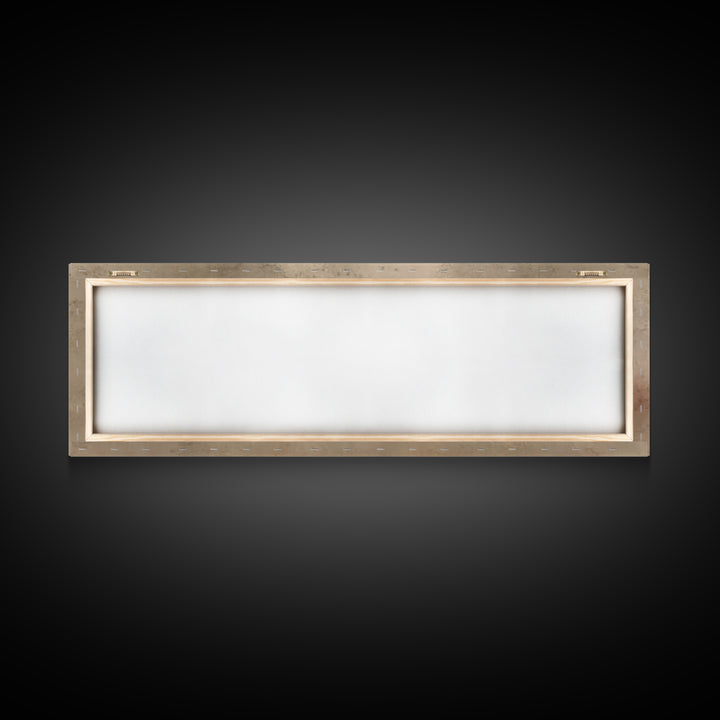 City Of Gentle Lamps – Framed Canvas Print – Christian Wall Art – Panoramic Art – Christian Art Canvas – Christian Christmas Art – Christia