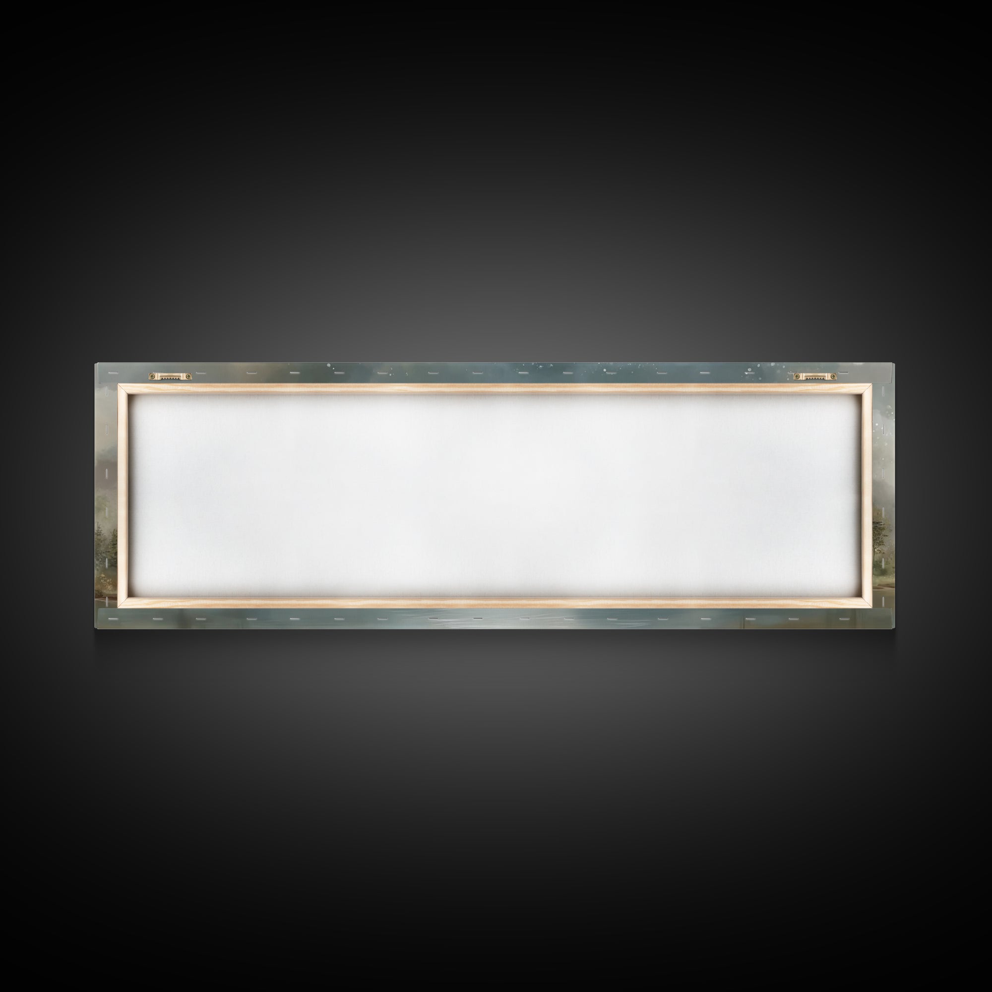 Heaven’s Quiet Light | Framed Canvas Print | Christian Art Work | Panoramic Wall Art | Christian Art Canvas | Christian Decor | Christmas A