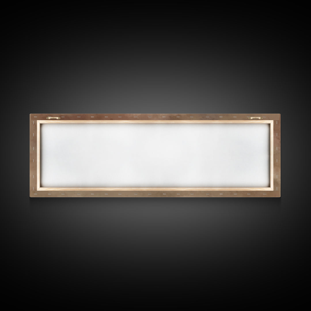 City Of Holy Light – Framed Canvas Print – Christian Art – Panoramic Frame – Christmas Art – Christian Christmas Art – Christian Art Canvas
