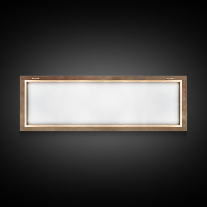 City Of Holy Light – Framed Canvas Print – Christian Art – Panoramic Frame – Christmas Art – Christian Christmas Art – Christian Art Canvas
