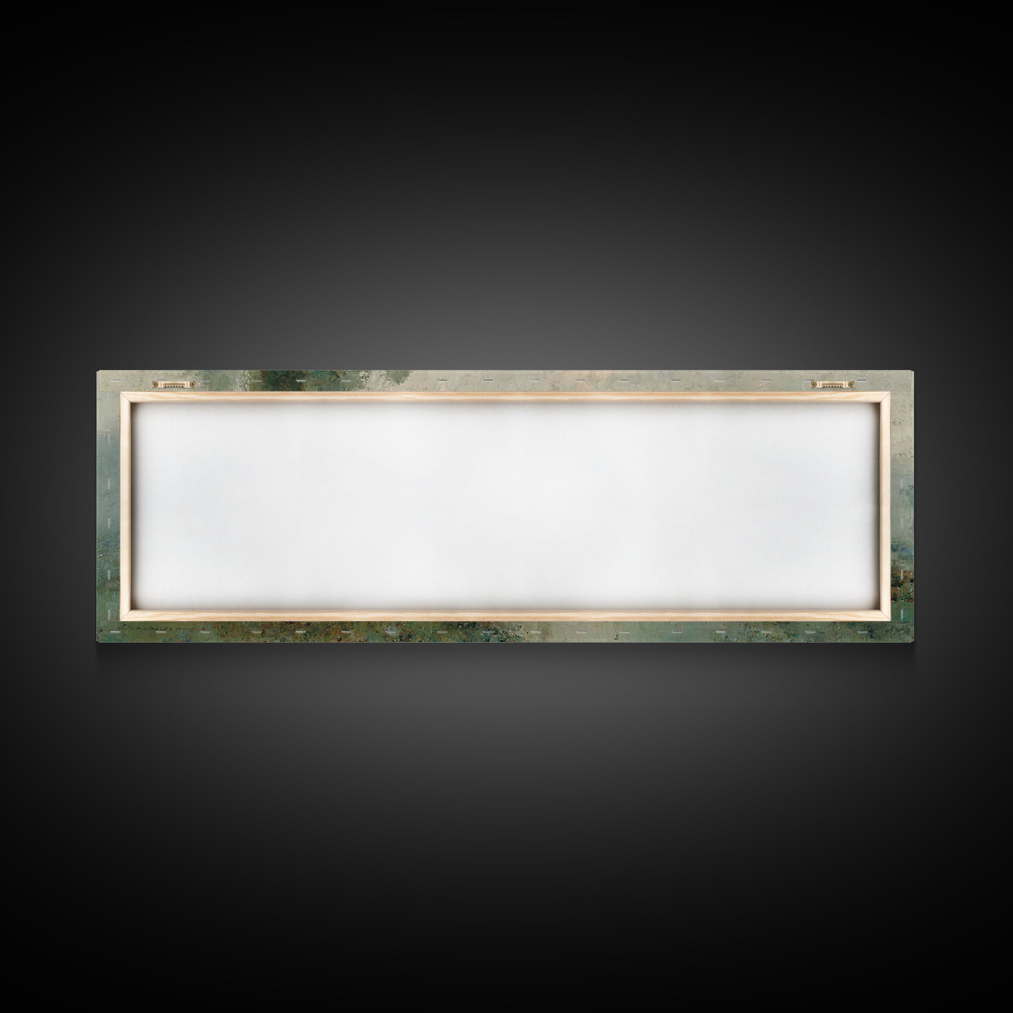 Morning Grace Meadow – Framed Canvas Print – Christian Art Painting – Panoramic Print – Christian Wall Art – Christian Art Canvas – Christi