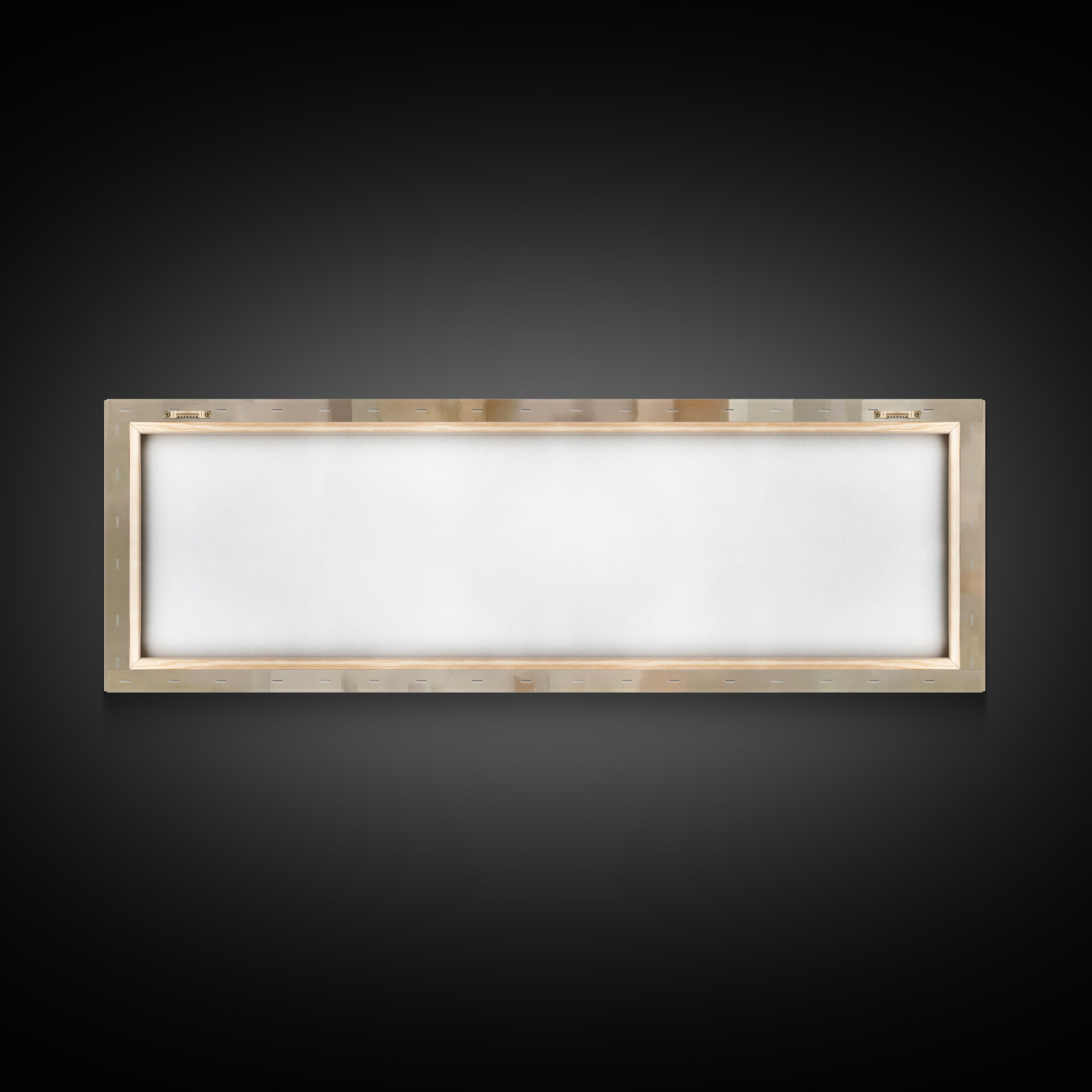 Sacred Candle Gathering | Framed Canvas Print | Christian Wall Art | Christian Christmas Art | Panoramic Wall Art | Christian Art Canvas