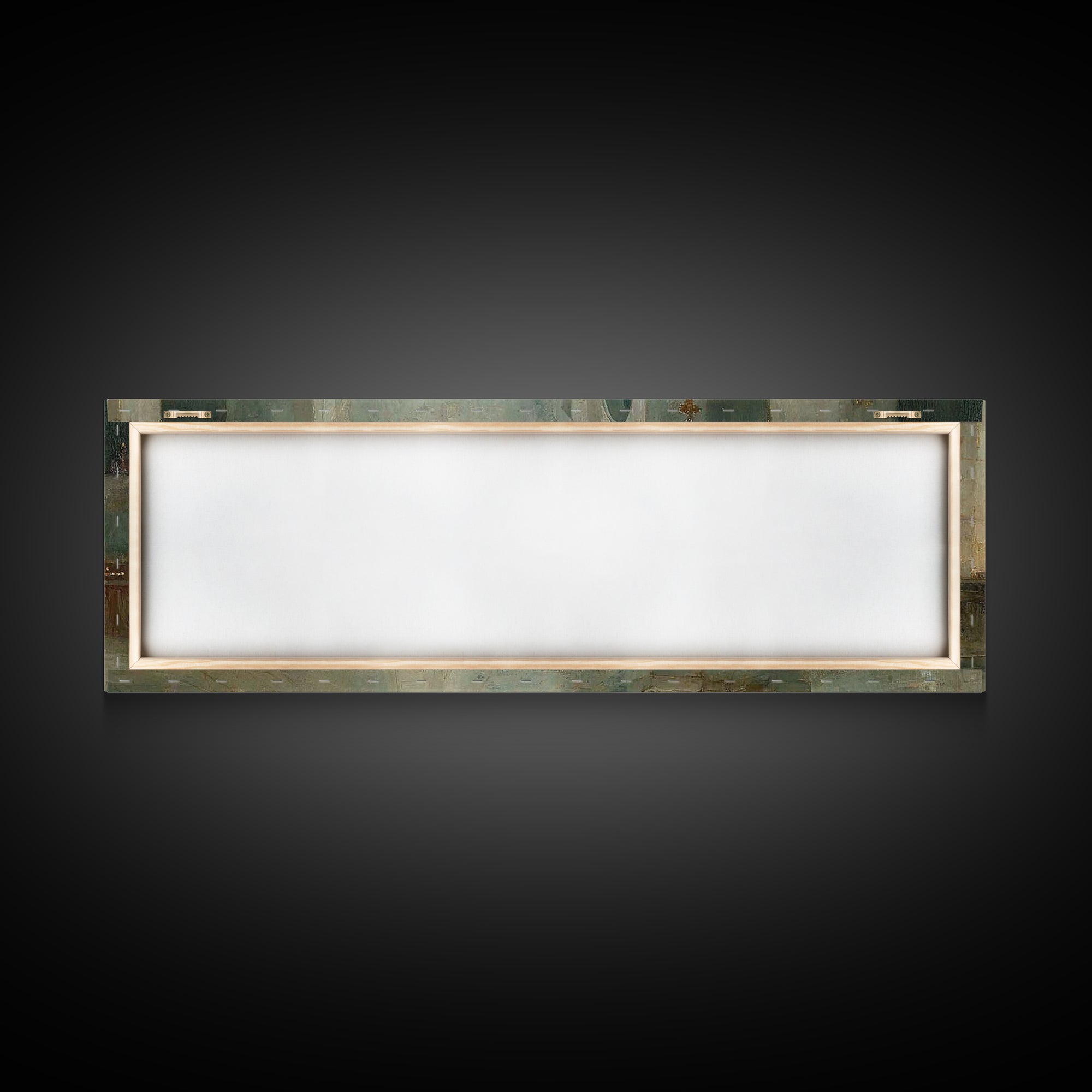 Silent Chapel Peace – Framed Canvas Print – Christian Art Canvas – Panoramic Wall Art – Christmas Art – Christian Wall Art – Christian Gift