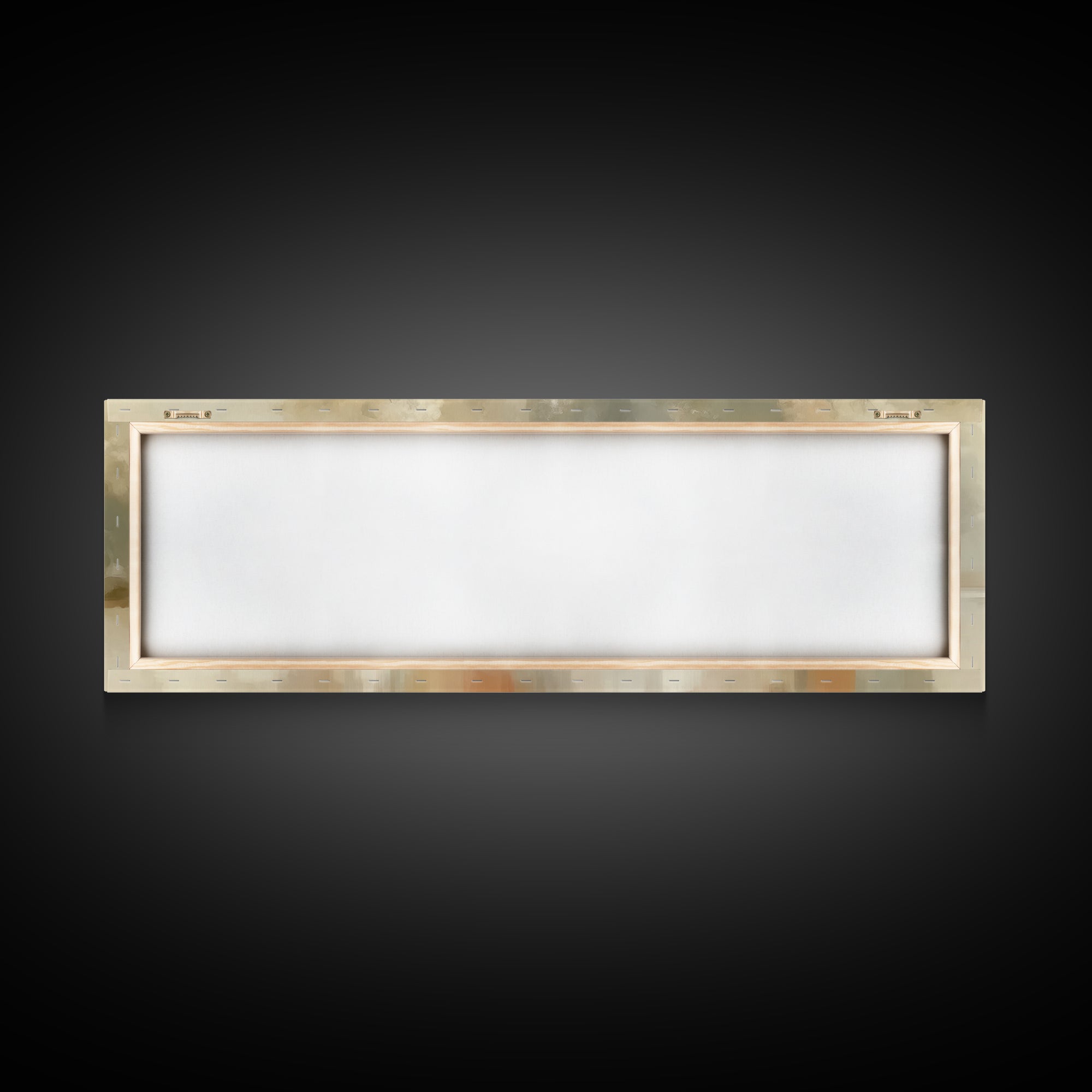 Garden Of The Shepherd, Framed Canvas Print, Jesus Painting, Christian Wall Art, Panoramic Art, Christian Art Canvas, Christian Gift Ideas