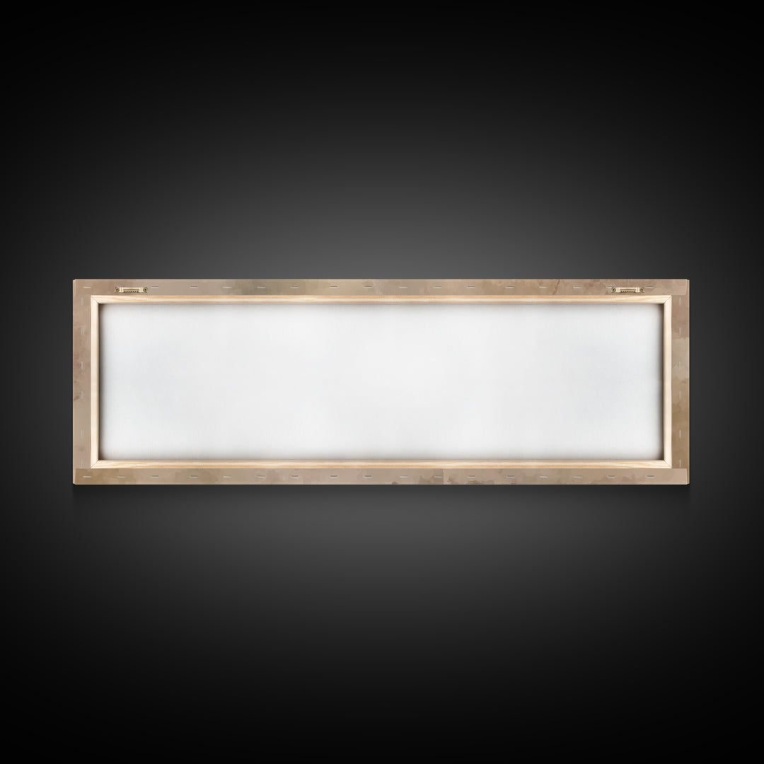 Heaven’s Gentle Gathering | Framed Canvas Print | Panoramic Art | Christian Art Canvas | Jesus Painting | Christian Wall Art | Christian De