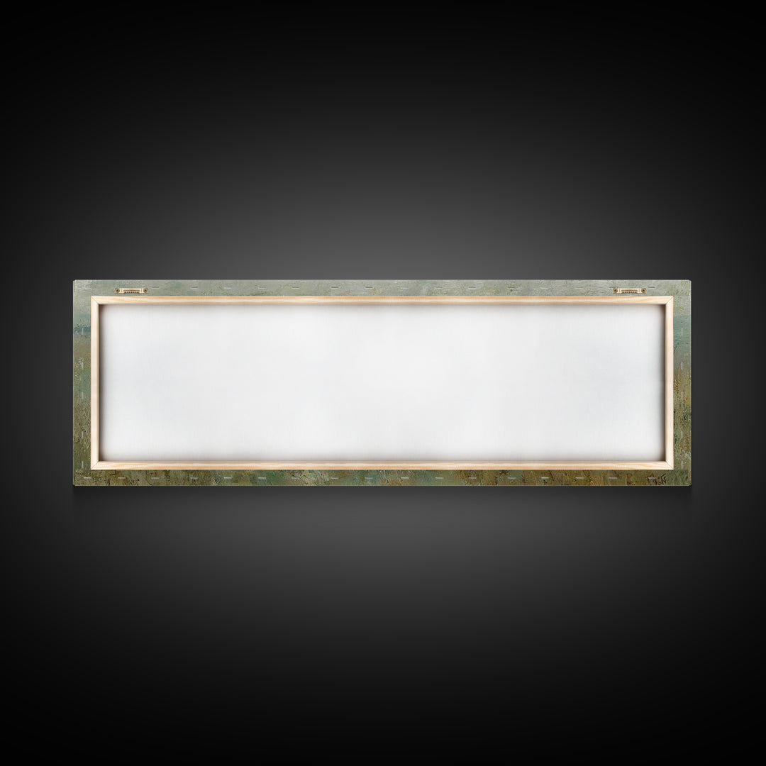 Fields Of Mercy | Framed Canvas Print | Christian Art Canvas | Jesus Wall Art | Panoramic Painting | Christian Christmas Art | Modern Chris