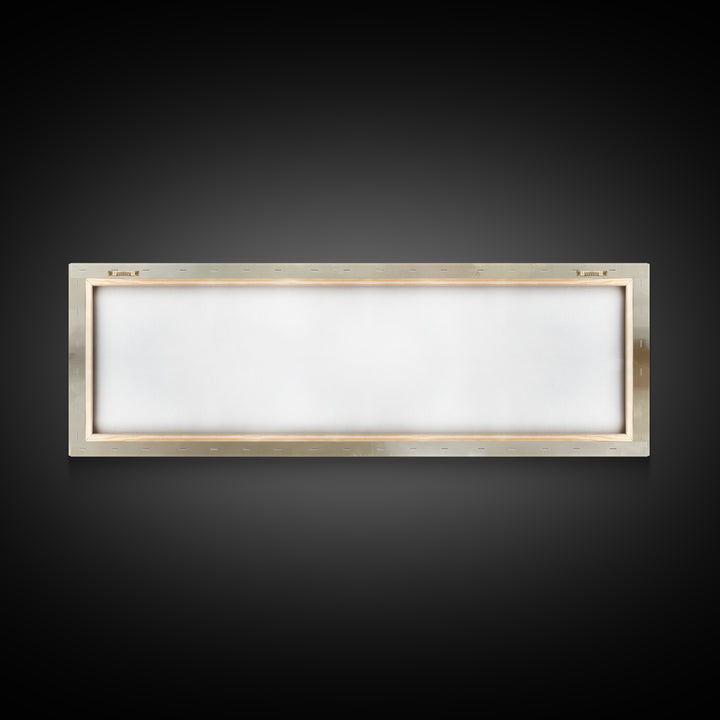 Evening Shepherd Light, Framed Canvas Print, Christian Art Canvas, Jesus Wall Art, Panoramic Painting, Christian Christmas Art, Modern Chri
