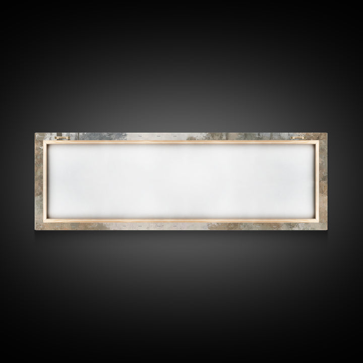 Waters Of Stillness – Framed Canvas Print – Christian Art Painting – Jesus Canvas Art – Panoramic Art – Christian Christmas Art – Subtle Ch