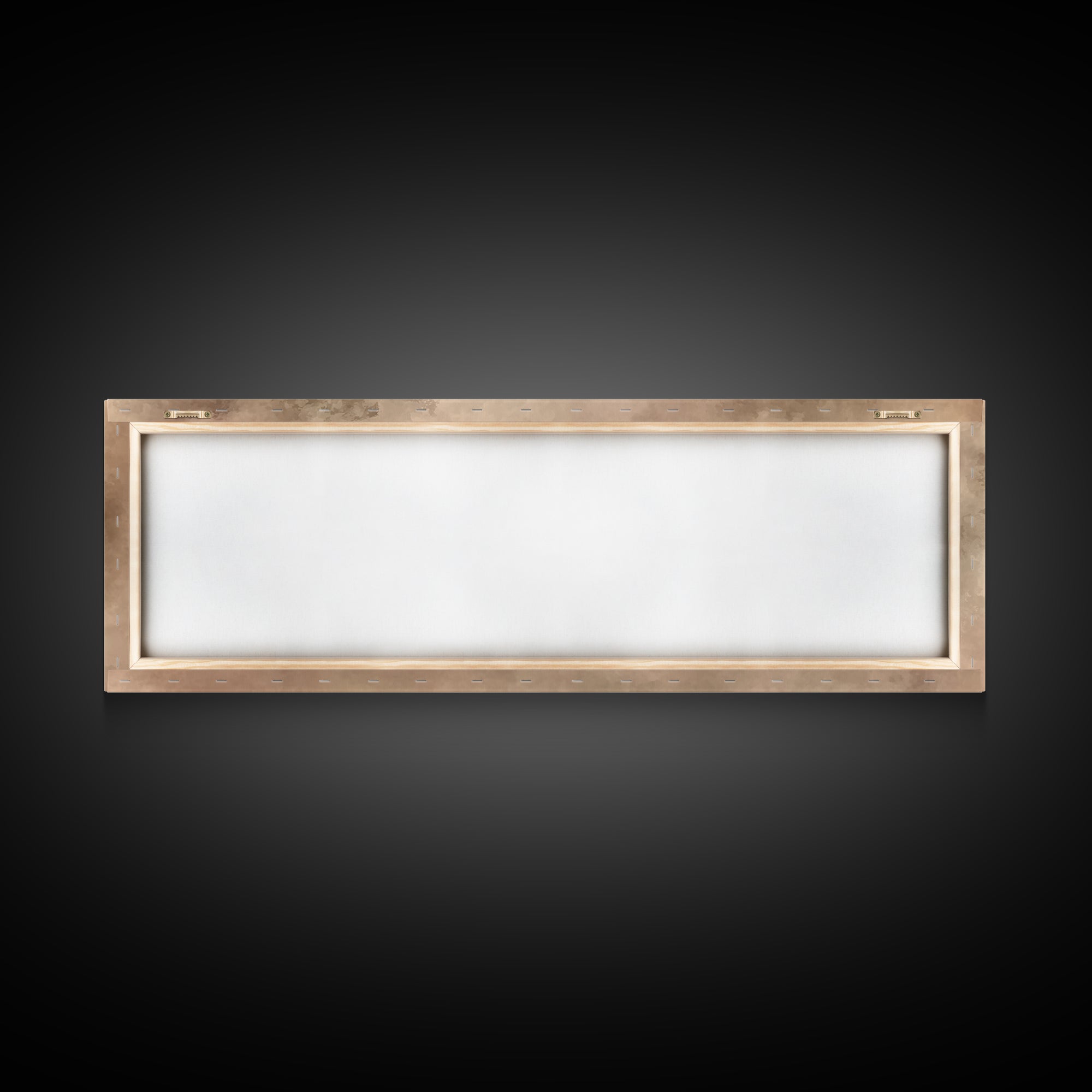Quiet Divine Path | Framed Canvas Print | Panoramic Painting | Christian Wall Art | Christian Art Work | Subtle Christian Art | Large Chris
