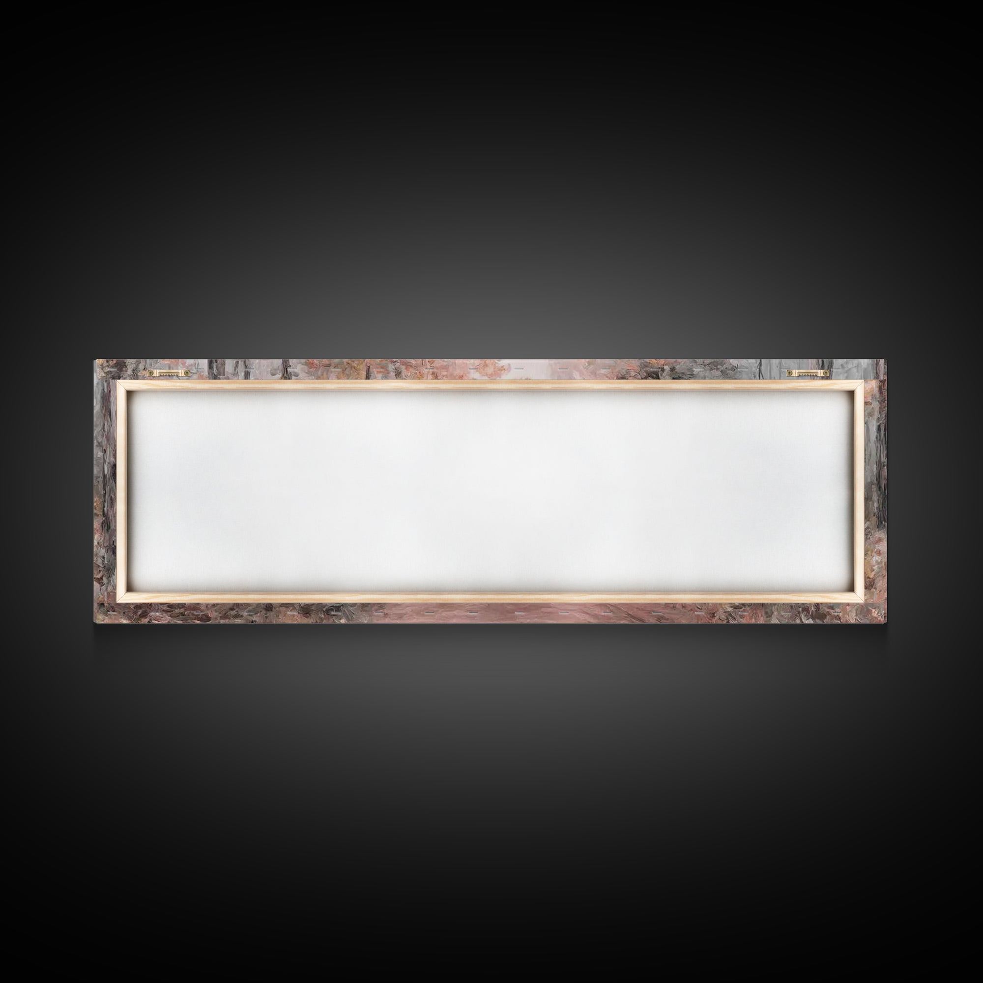 Walk In His Light – Framed Canvas Print – Christian Art Canvas – Panoramic Frame – Christian Wall Art – Christian Art Print – Moody Christi