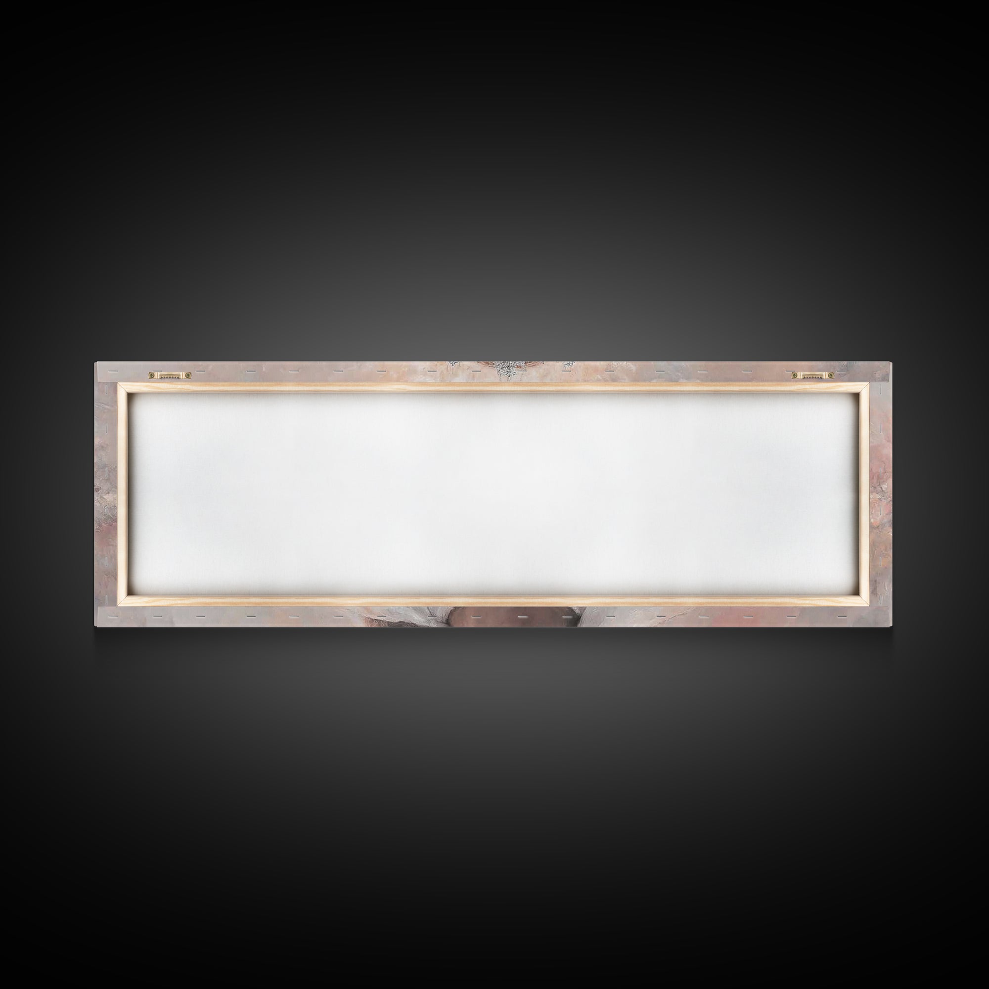 King Of Heaven | Framed Canvas Print | Panoramic Art | Jesus Canvas Art | Christian Wall Art | Modern Christian Art | Christian Art Prints