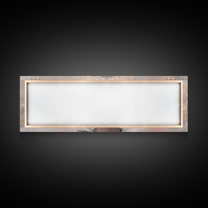 King Of Heaven | Framed Canvas Print | Panoramic Art | Jesus Canvas Art | Christian Wall Art | Modern Christian Art | Christian Art Prints