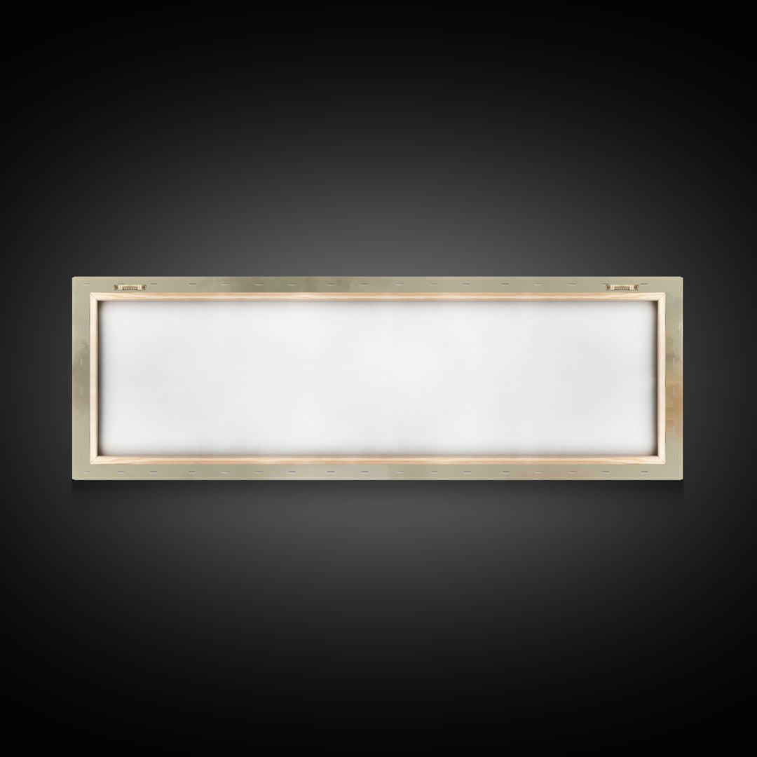 Heavenly Gathering – Framed Canvas Print – Christian Art – Panoramic Wall Art – Christian Art Prints – Christmas Art – Christian Decor For