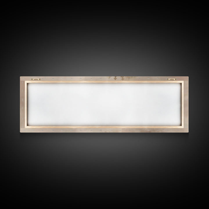 Silent Reverence, Framed Canvas Print, Christian Art Canvas, Christian Wall Art, Panoramic Wall Art, Christmas Art, Christian Gift