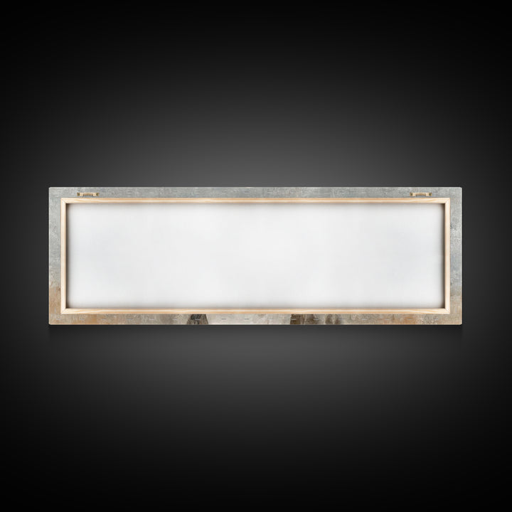 Winter Nativity | Framed Canvas Print | Christian Christmas Art | Christian Wall Art | Panoramic Painting | Christian Decor | Christian Gif
