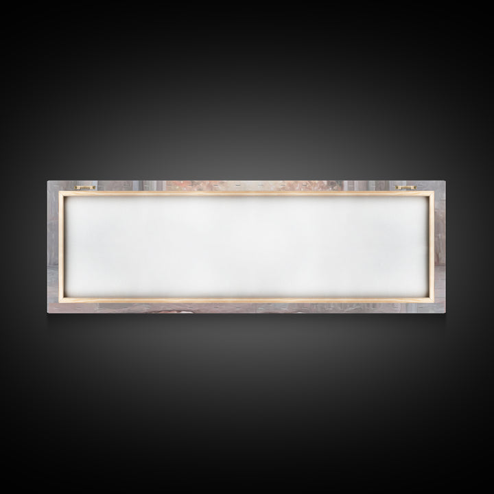 Holy Dawn, Framed Canvas Print, Christian Wall Art, Jesus Christmas Art, Panoramic Print, Christian Art Canvas, Christian Christmas Art