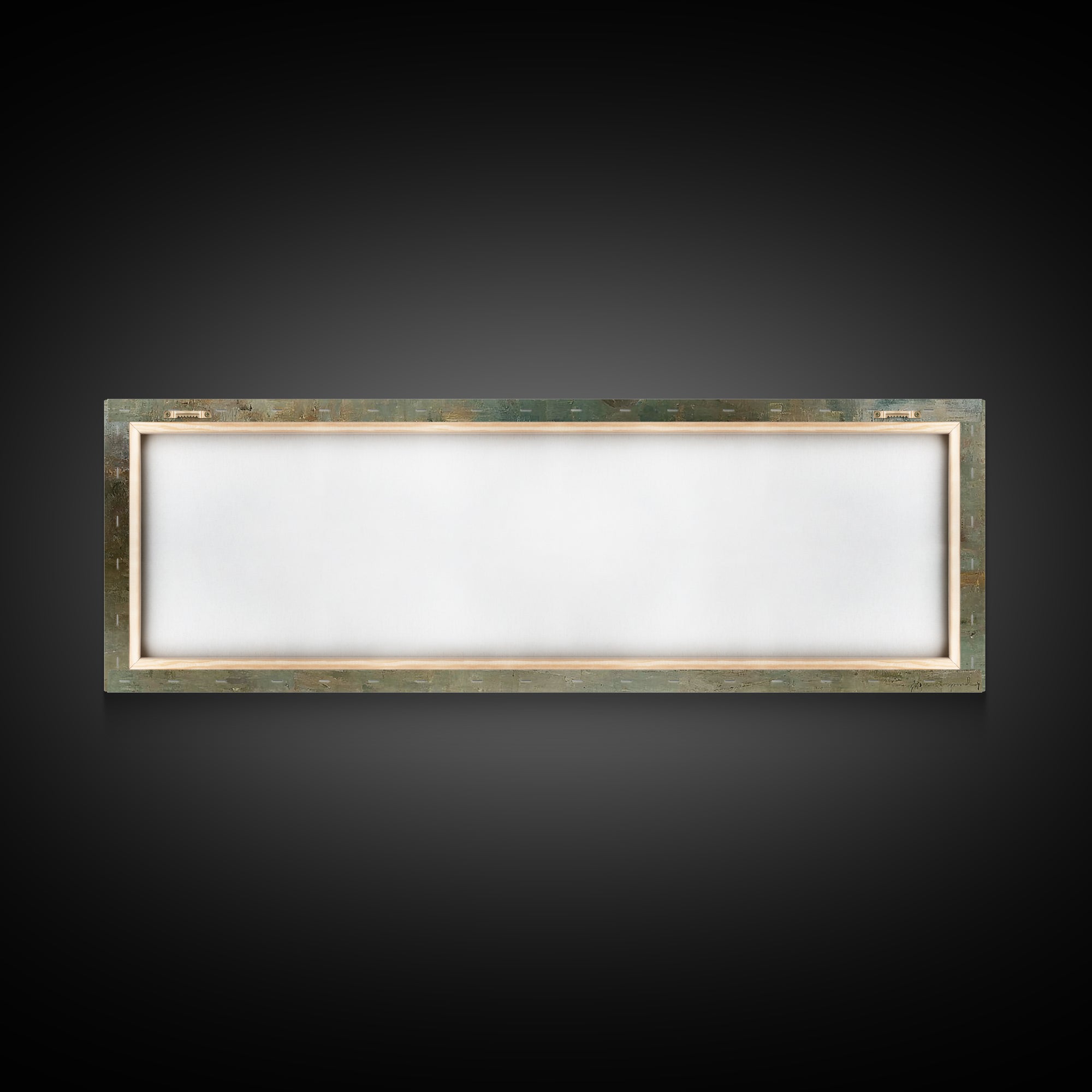Shepherd’s Welcome – Framed Canvas Print – Christian Wall Art – Christmas Art – Panoramic Print – Christian Art Canvas – Christian Gift Ide