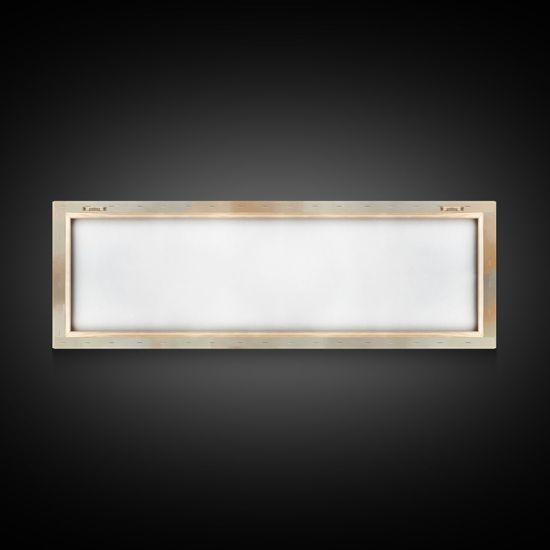 Gentle Manger Light – Framed Canvas Print – Panoramic Art – Christian Wall Art – Christian Art Canvas – Christmas Art – Christian Decor