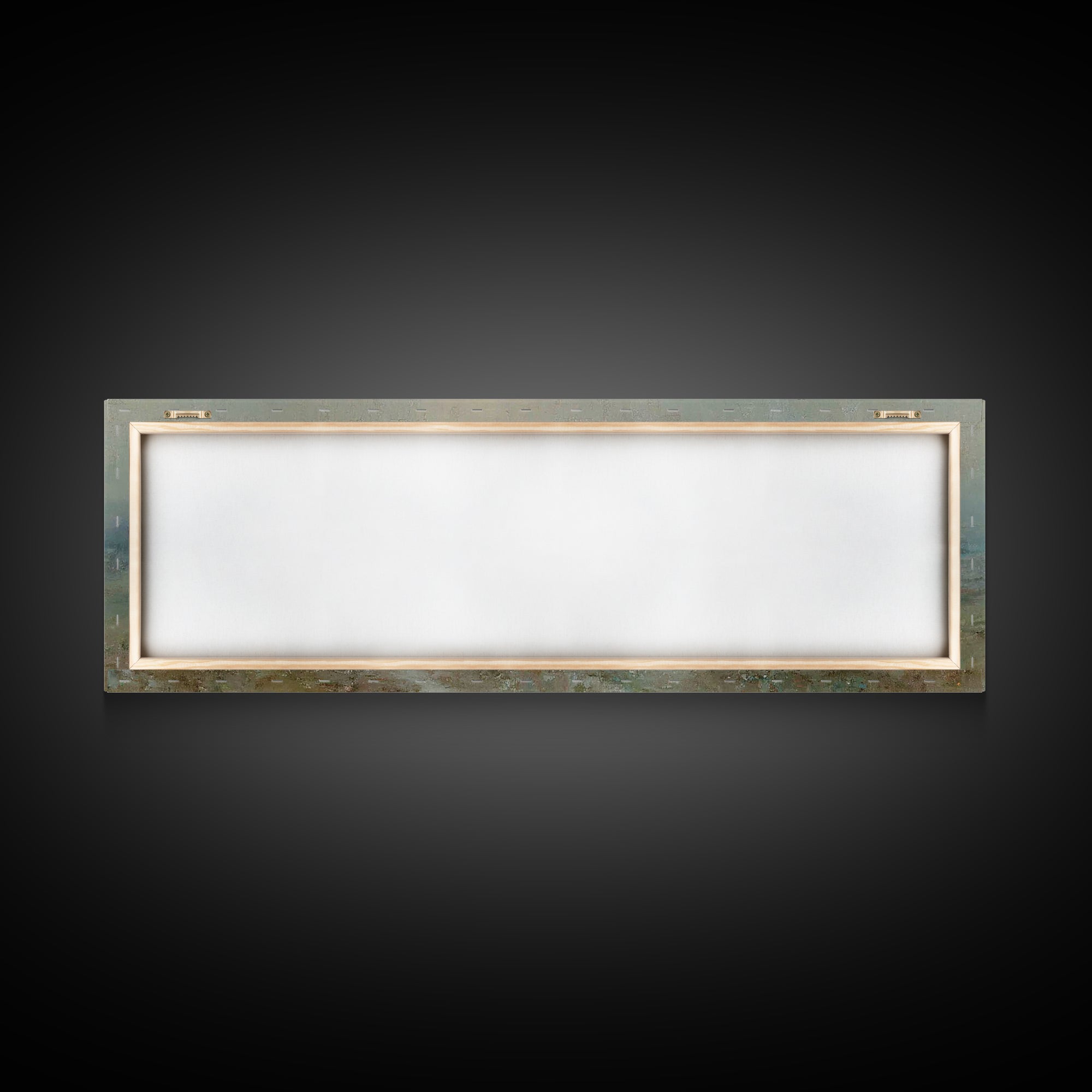 Quiet Bethlehem Glow | Framed Canvas Print | Panoramic Art | Christmas Wall Art | Christian Art Canvas | Christmas Art Prints | Christian D