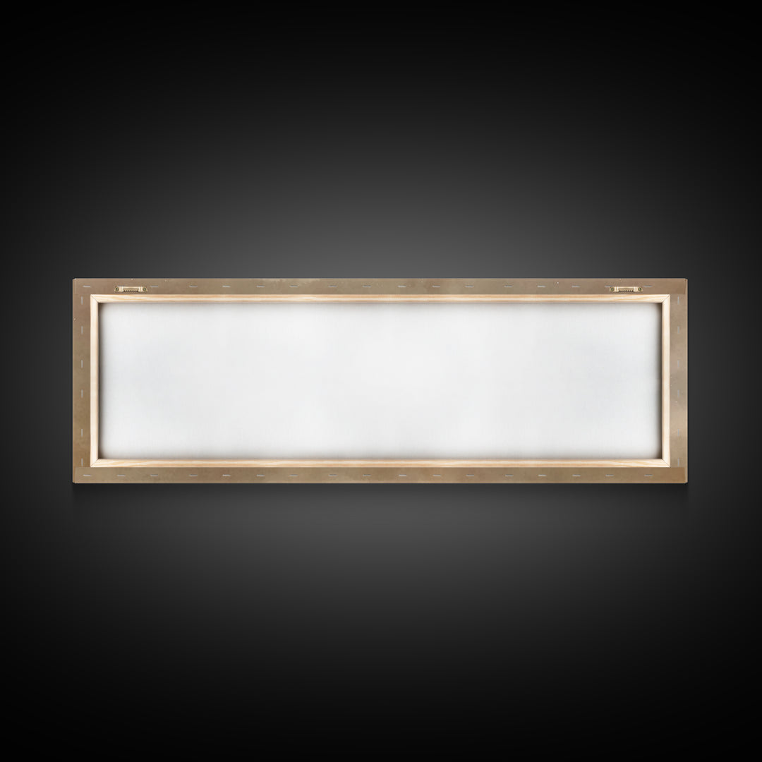 Holy Stable Dream – Framed Canvas Print – Panoramic Frame – Christmas Wall Art – Christian Art Canvas – Christian Christmas Art – Christmas