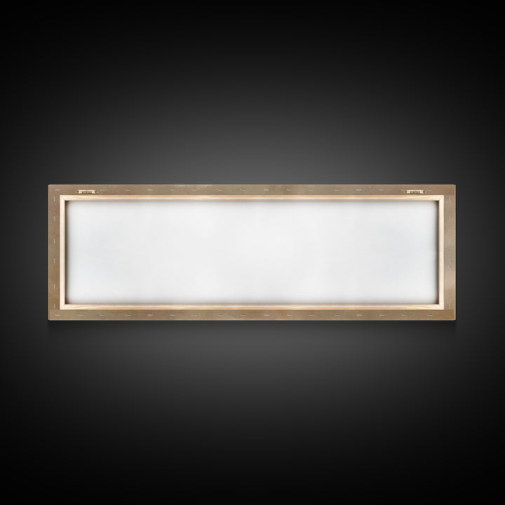 Holy Stable Dream – Framed Canvas Print – Panoramic Frame – Christmas Wall Art – Christian Art Canvas – Christian Christmas Art – Christmas