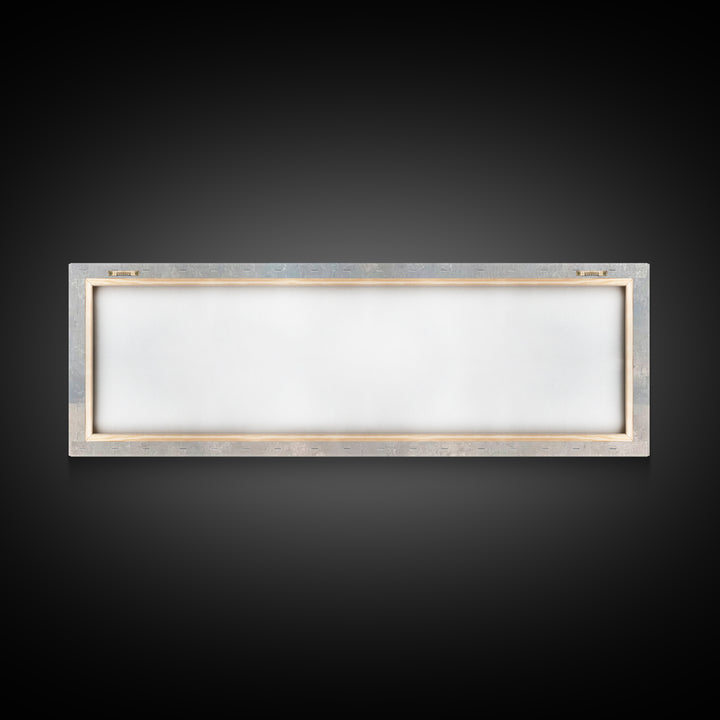 Winter Pasture Grace – Framed Canvas Print – Panoramic Art – Christian Wall Art – Christmas Art – Christian Art Canvas – Christmas Decorati