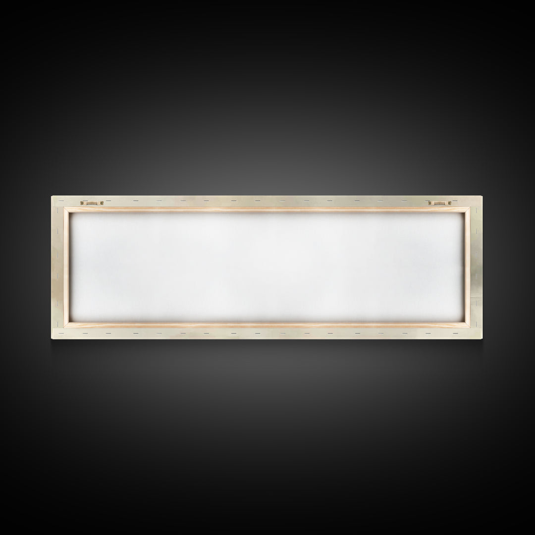 Path Of Blessing, Framed Canvas Print, Panoramic Painting, Christian Art Canvas, Christian Wall Art, Jesus Painting, Christian Art