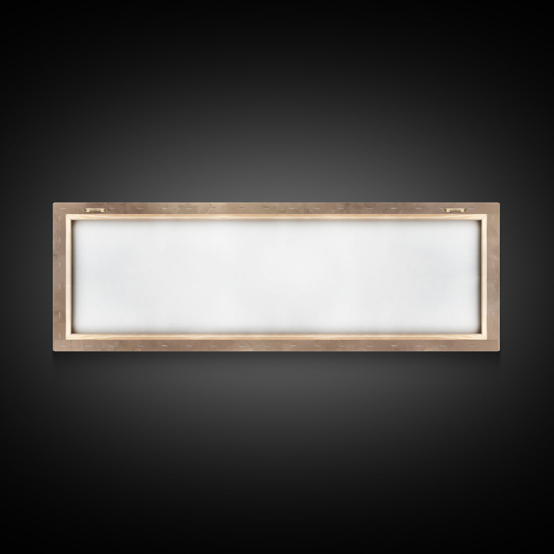 Path Of Light, Framed Canvas Print, Christian Wall Art, Jesus Painting, Panoramic Art, Christian Art Canvas, Christmas Wall Art