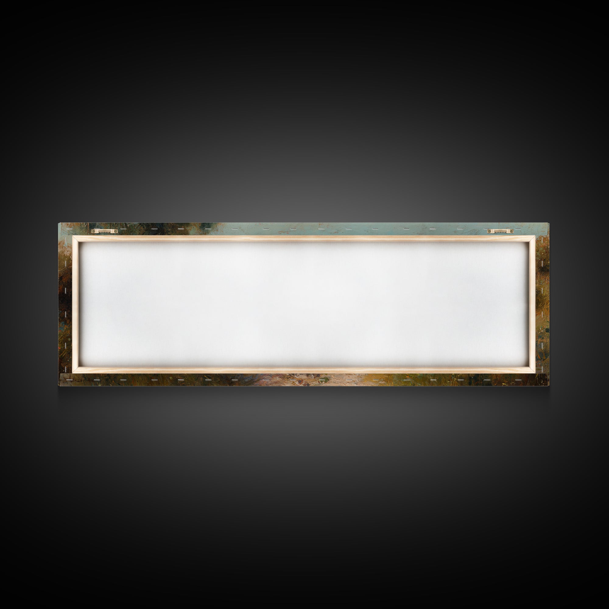 Hillside Grace – Framed Canvas Print – Christian Art Canvas – Panoramic Painting – Christian Wall Art – Jesus Painting – Christian Christma