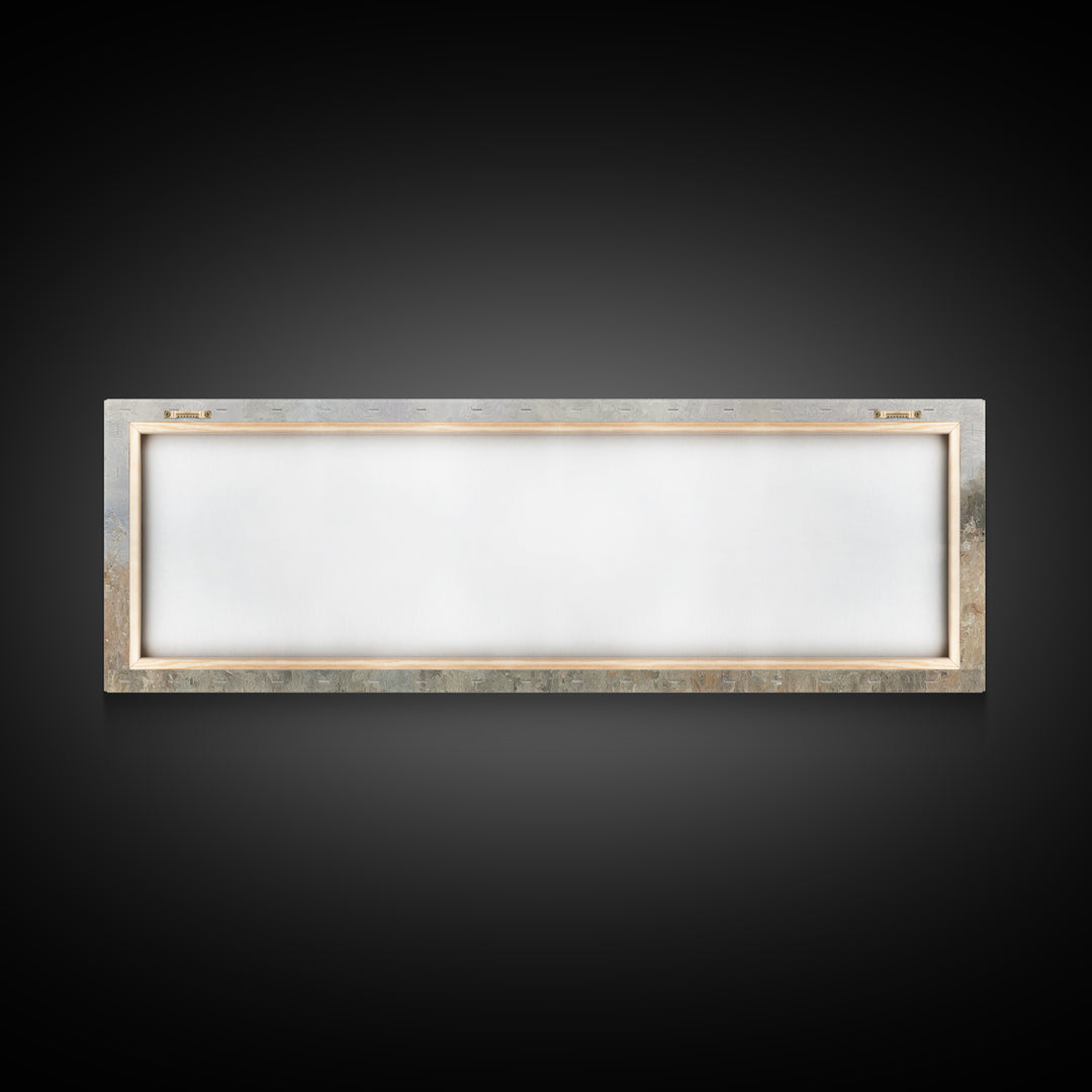 Shepherd’s Dawn – Framed Canvas Print – Christian Wall Art – Panoramic Art – Christian Christmas Art – Jesus Painting – Christian Art Work