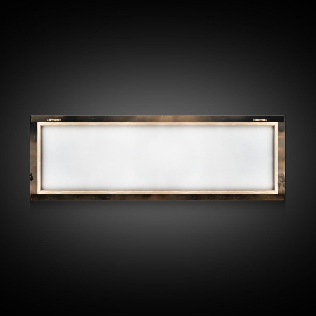 Fields Of Peace | Framed Canvas Print | Christian Wall Art | Panoramic Painting | Christian Art Canvas | Christian Christmas Art | Jesus Pa