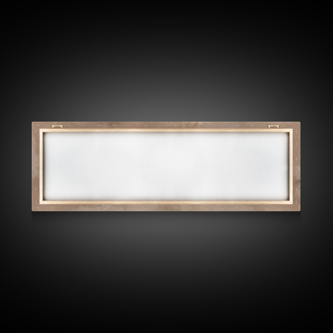 Radiant Horizon, Framed Canvas Print, Christian Art Canvas, Panoramic Wall Art, Christian Wall Art, Christmas Art, Modern Christian Art