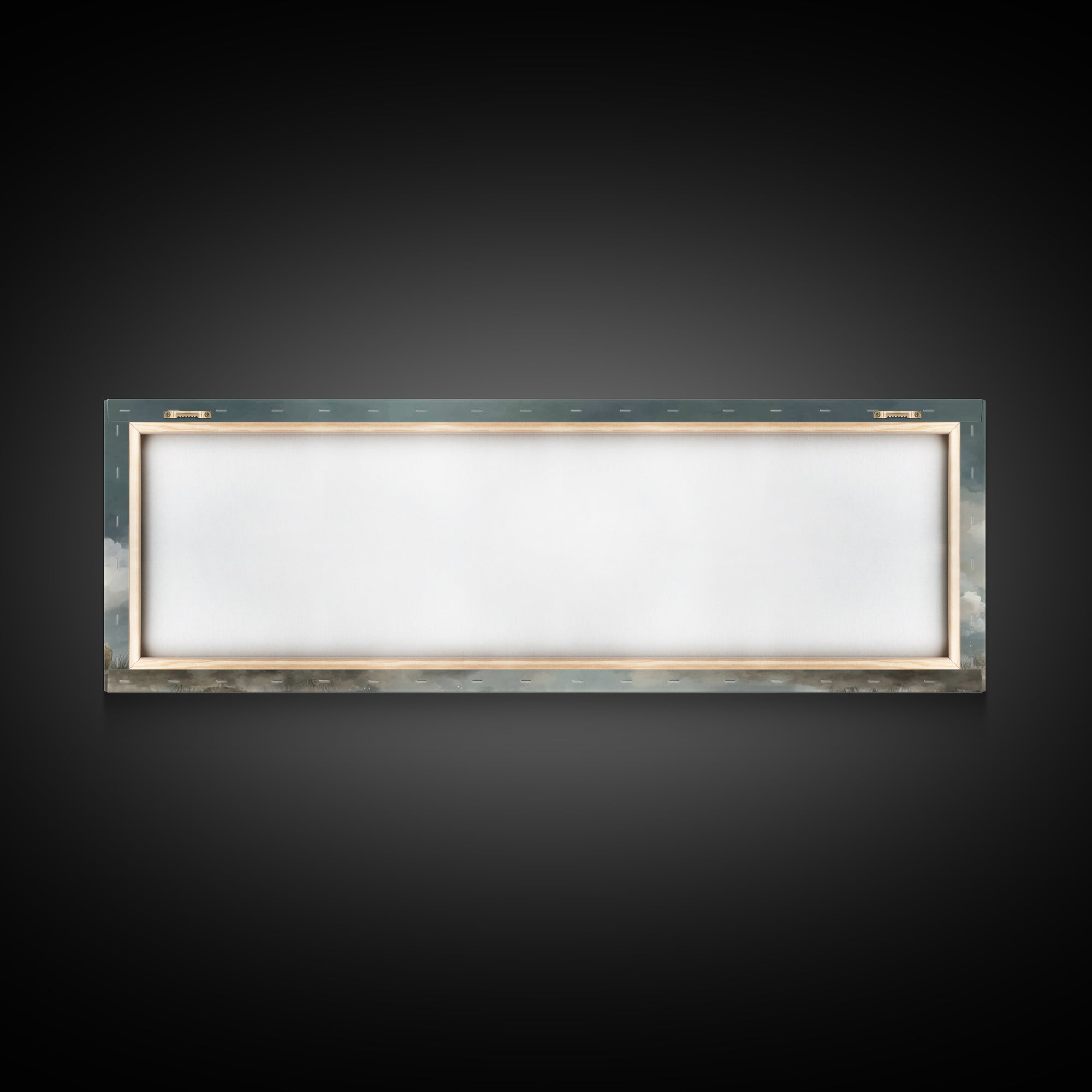 Shepherd’s Radiance – Framed Canvas Print – Panoramic Painting – Christian Wall Art – Christian Art Canvas – Christmas Art – Jesus Painting