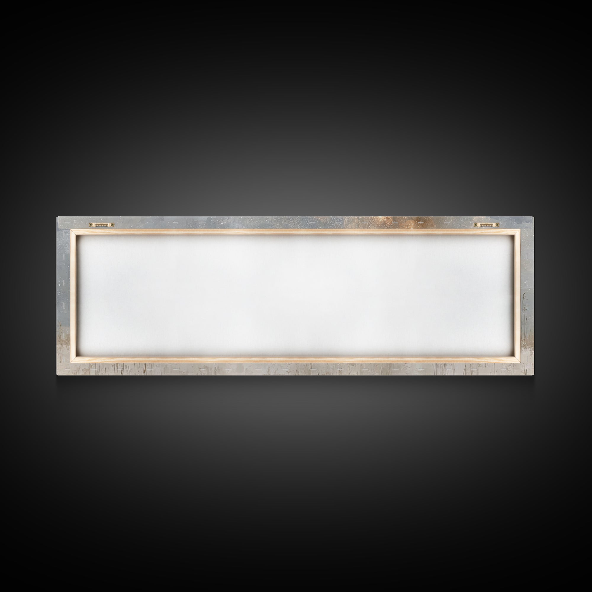 Silent Petition, Framed Canvas Print, Panoramic Wall Art, Christian Art Canvas, Jesus Painting, Christian Wall Art, Christian Christmas Art
