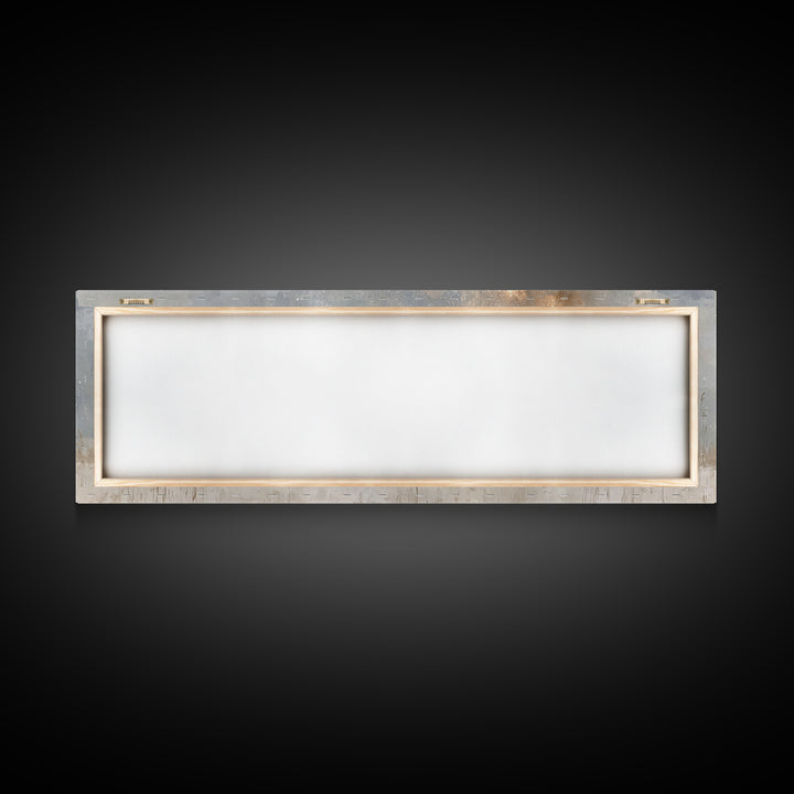 Silent Petition, Framed Canvas Print, Panoramic Wall Art, Christian Art Canvas, Jesus Painting, Christian Wall Art, Christian Christmas Art