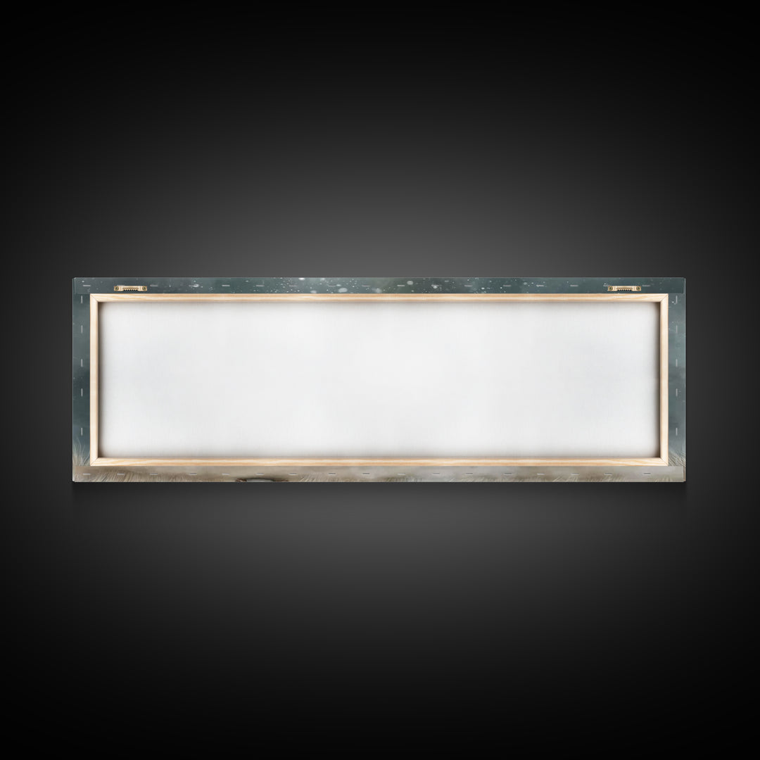 Stars Of Hope – Framed Canvas Print – Panoramic Art – Christian Wall Art – Jesus Painting – Christian Art Canvas – Christmas Art