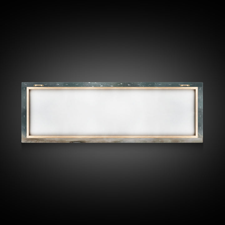 Stars Of Hope – Framed Canvas Print – Panoramic Art – Christian Wall Art – Jesus Painting – Christian Art Canvas – Christmas Art