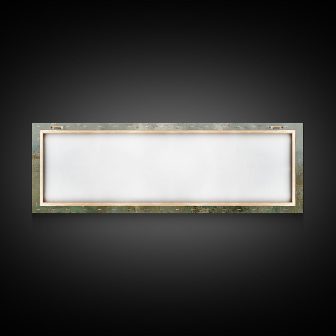 Childlike Faith – Framed Canvas Print – Panoramic Art – Christian Wall Art – Christian Art Canvas – Jesus Painting – Christmas Art