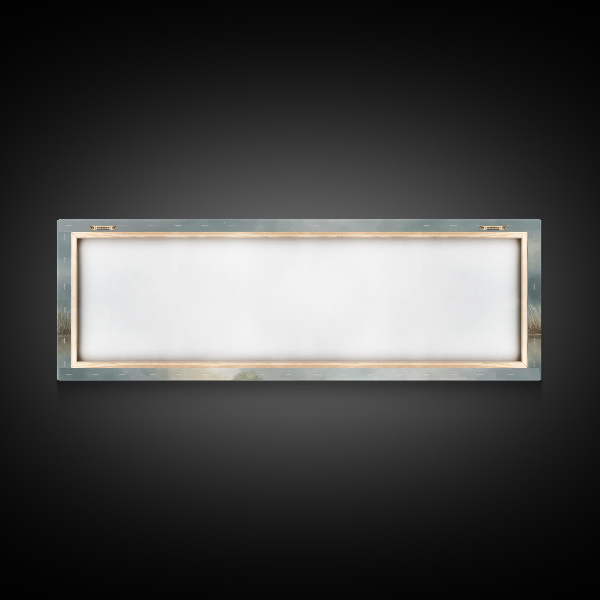 Hillside Morning Peace | Framed Canvas Print | Panoramic Painting | Christian Wall Art | Jesus Art Print | Modern Christian Art | Christmas