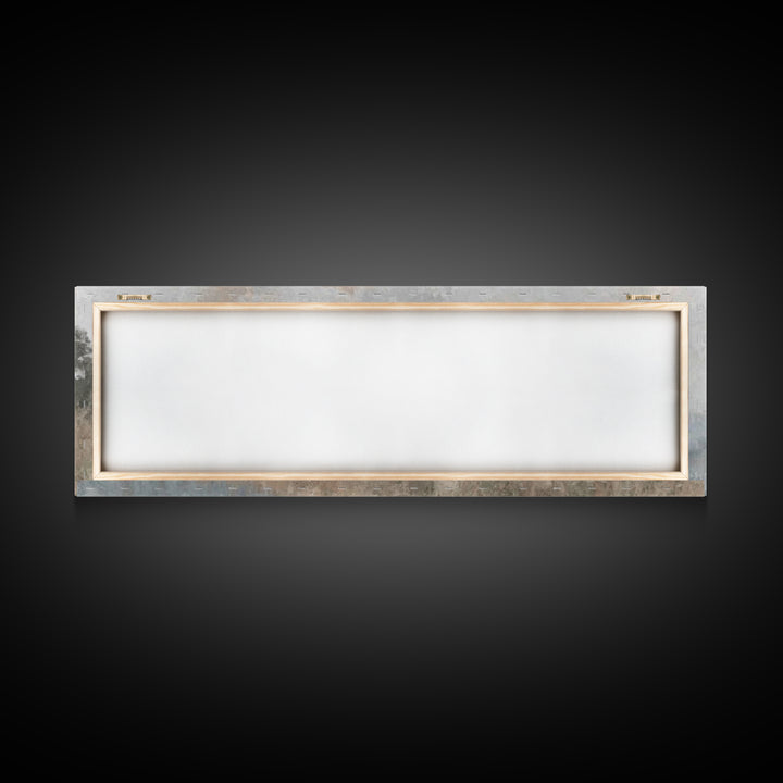 Valley Of Mercy – Framed Canvas Print – Panoramic Wall Art – Christian Art Gift – Modern Christian Art – Jesus Painting – Christmas Art Pri