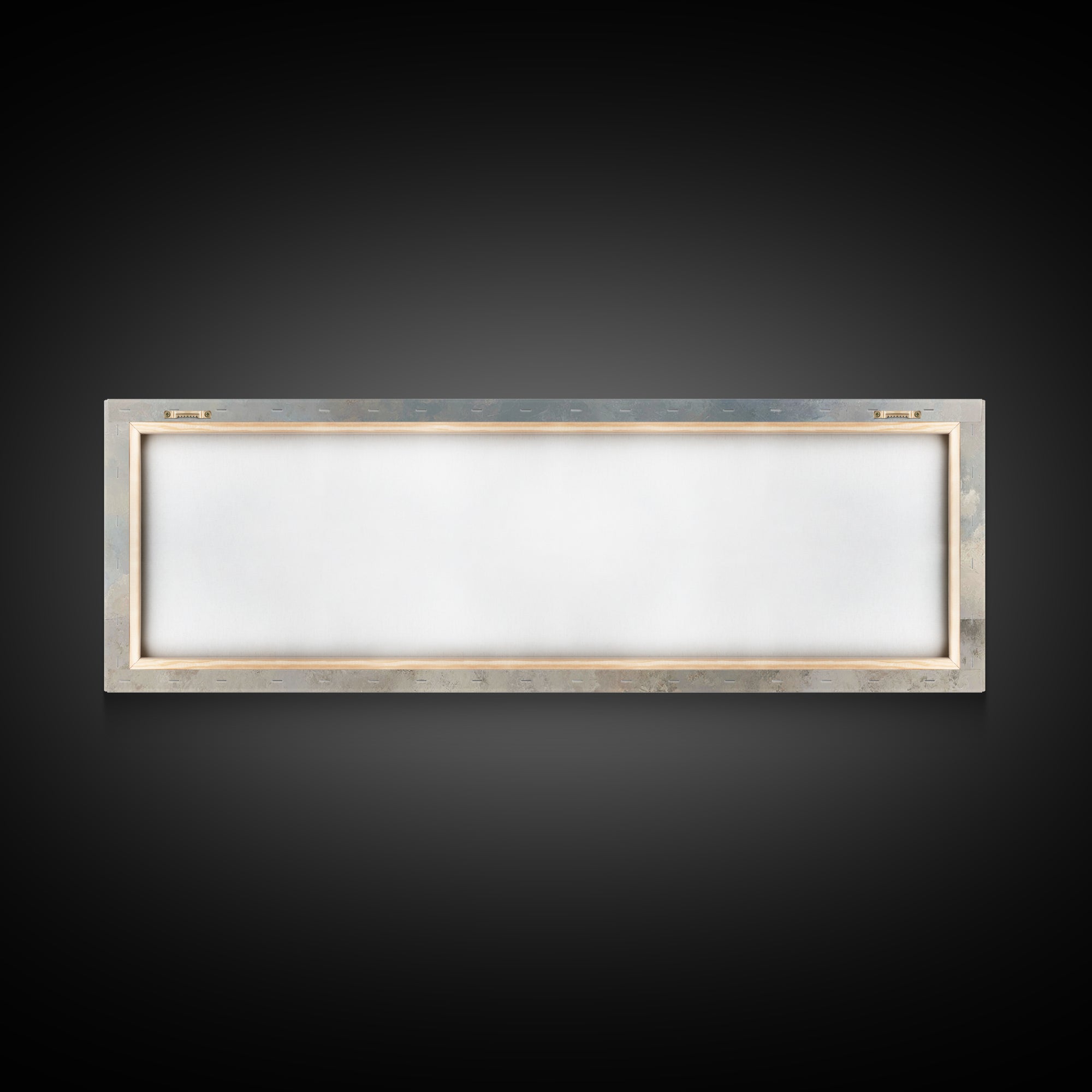 Doves Of Light | Framed Canvas Print | Christian Wall Art | Panoramic Art | Christian Art Print | Christmas Art | Minimalist Christian Art