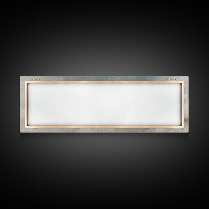Doves Of Light | Framed Canvas Print | Christian Wall Art | Panoramic Art | Christian Art Print | Christmas Art | Minimalist Christian Art