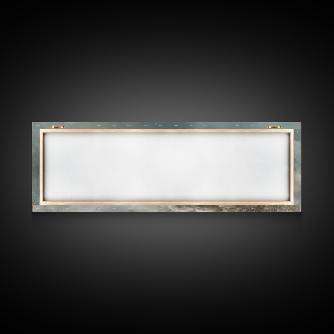 Star Of Peace – Framed Canvas Print – Panoramic Art – Christian Wall Art – Christian Art Canvas – Christmas Art – Christian Gift Ideas