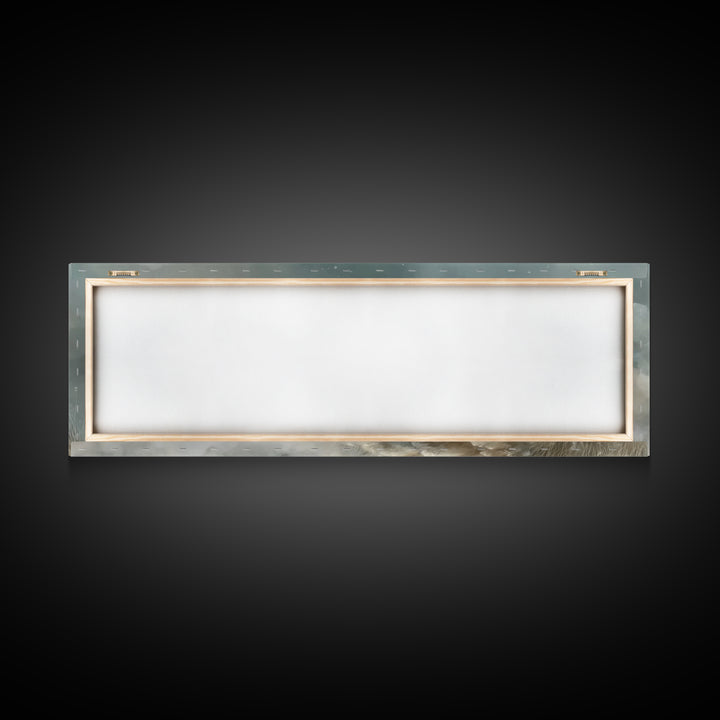 Star Of Peace – Framed Canvas Print – Panoramic Art – Christian Wall Art – Christian Art Canvas – Christmas Art – Christian Gift Ideas