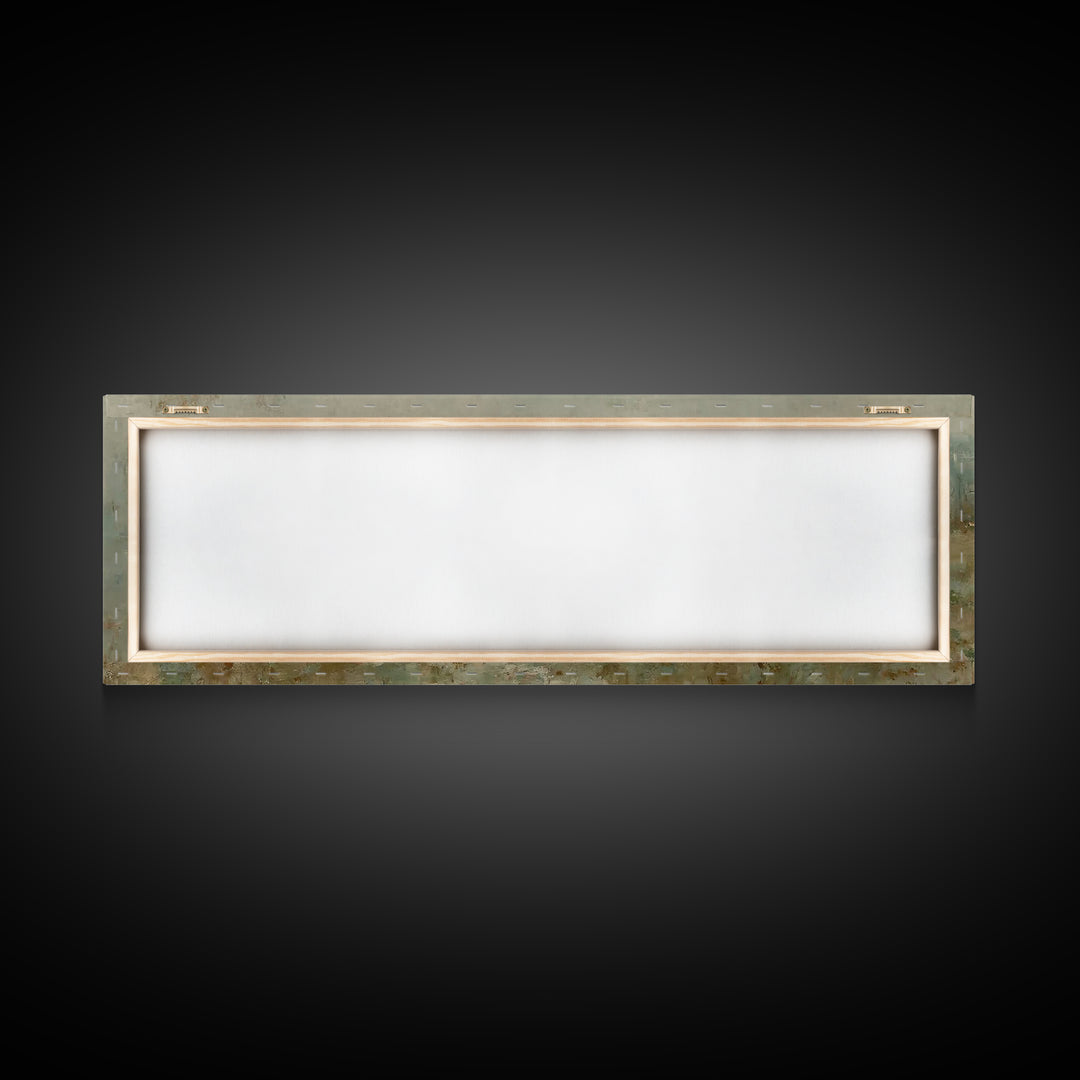 Hillside Grace | Framed Canvas Print | Panoramic Painting | Christian Art Canvas | Christian Christmas Art | Subtle Christian Art | Christi