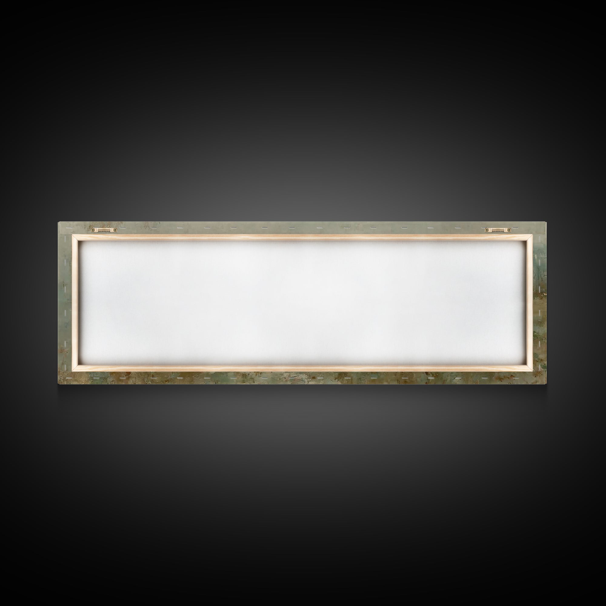 Hillside Grace | Framed Canvas Print | Panoramic Painting | Christian Art Canvas | Christian Christmas Art | Subtle Christian Art | Christi