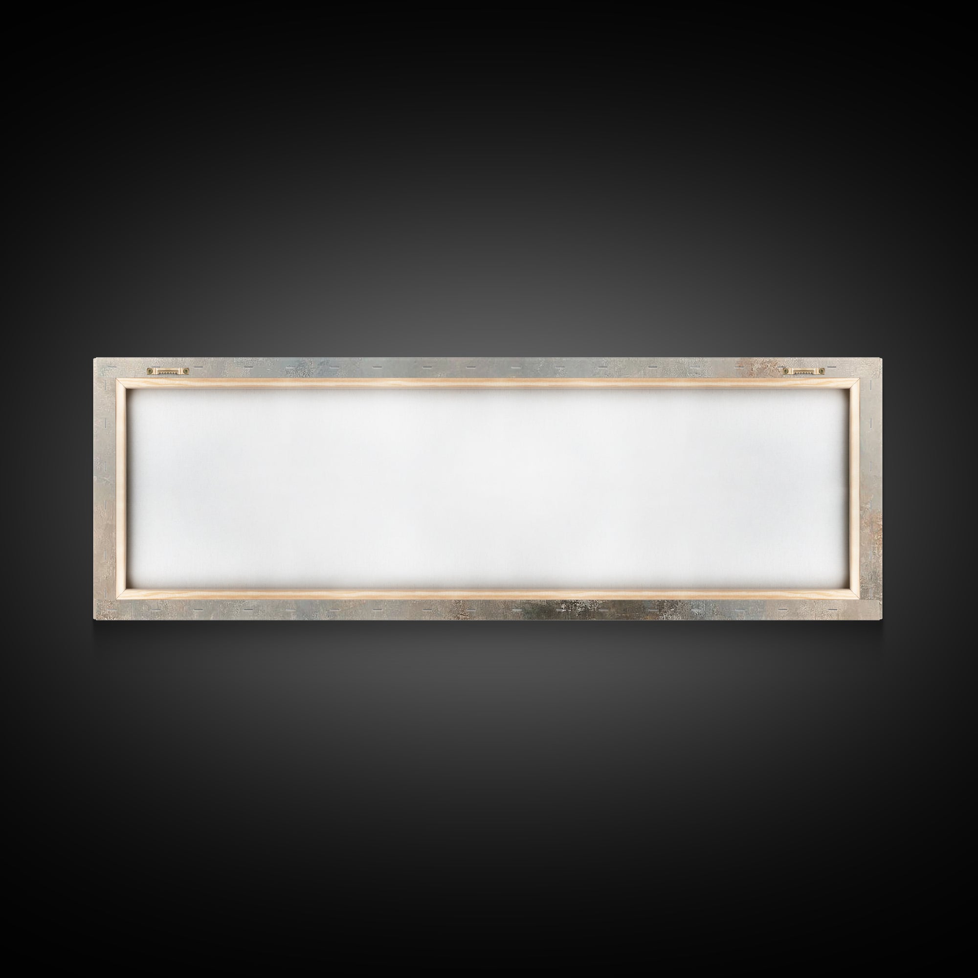 Word And Spirit – Framed Canvas Print – Panoramic Print – Christian Wall Art – Christian Art Painting – Minimalist Christian Art – Christia